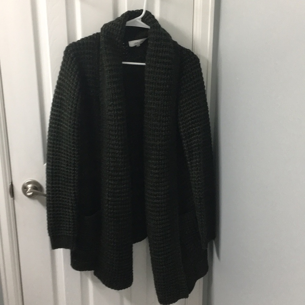 ❄️ Long Chunky Cardigan Sweater - Large